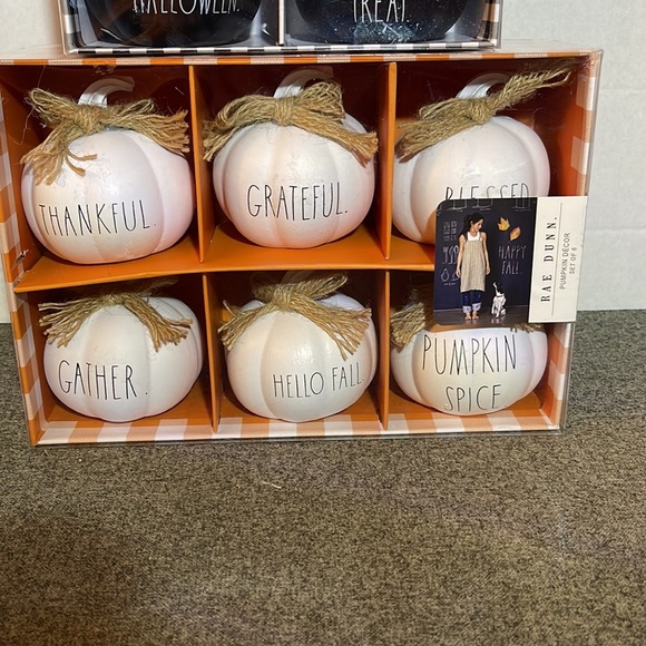 Rae Dunn Pumpkin Decor Bundle - Picture 3 of 8